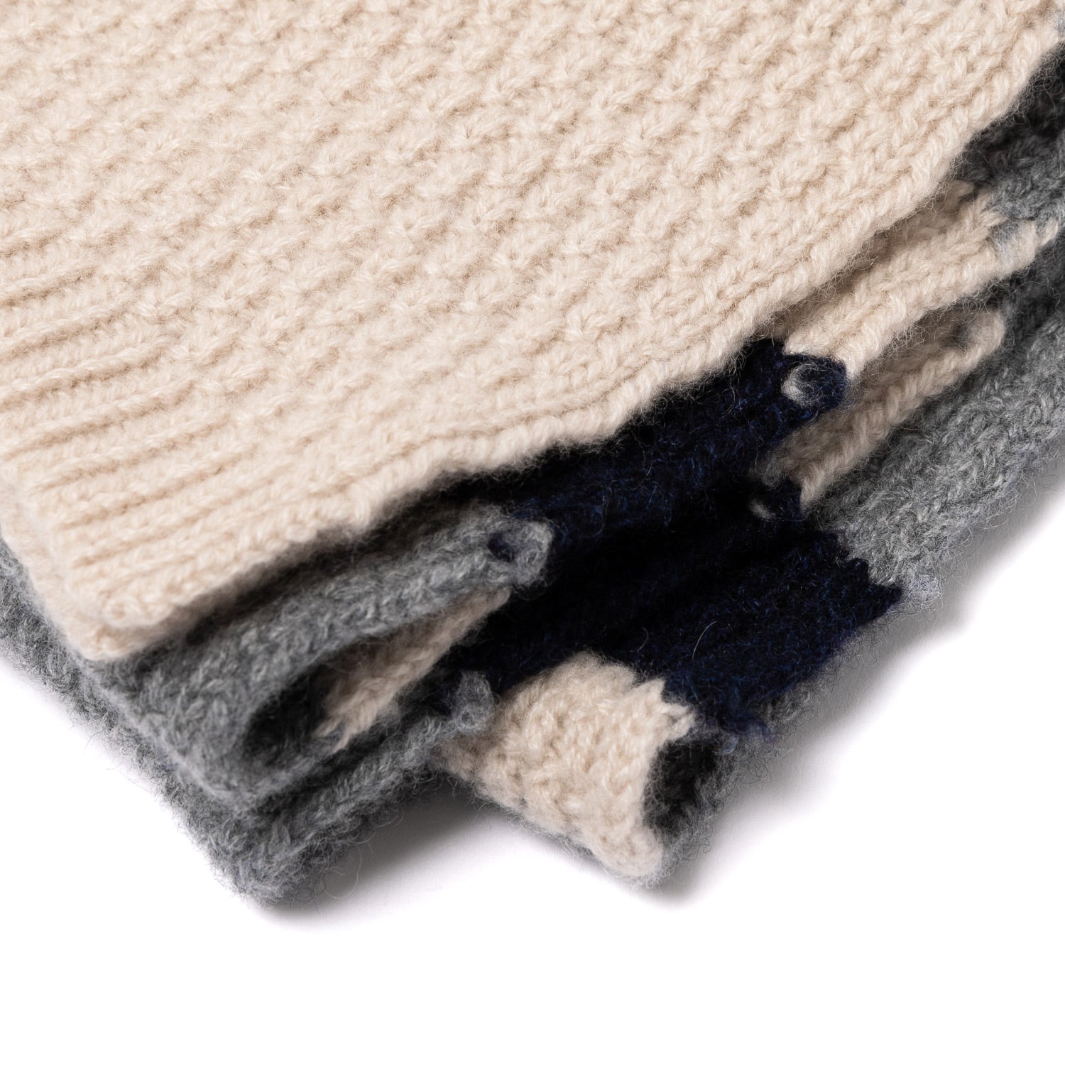 Exclusively for Michael Jondral: Scarf "College" made from pure Scottish Cashmere